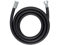 Wenko Brauseschlauch matt Schwarz 175 cm