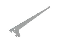 Supporto a un foro Argento 30 cm