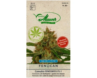 Hanfsamen Cannabis Fenoswiss FS-1 / 3 Stk. kaufen bei OBI