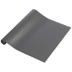 Tapis antidérapant gris Extra Strong pour tiroirs et placards, insonorisant.