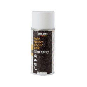 Dose Leder Colorspray Schwarz matt 150ml für Autopflege und Lederreparatur.