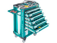 Technocraft Werkstattwagen Swiss Team 297-tlg.