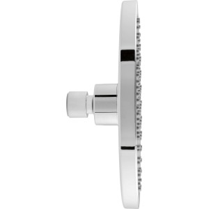 Pomme de douche de tête chromée baliv KBR-20.10, forme ronde, vue latérale.