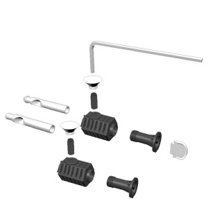 Fixation murale WC SingleFix pour Domberg DB1004/DB1005, accessoires pour une installation facile.