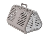 Rotho Haustiertransportbox Toby faltbar Grau