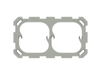 Befestigungsplatte Modino Priamos waagrecht für Steckdose