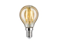 Paulmann Ampoule LED forme de goutte E14 lumière Or 2,6 W