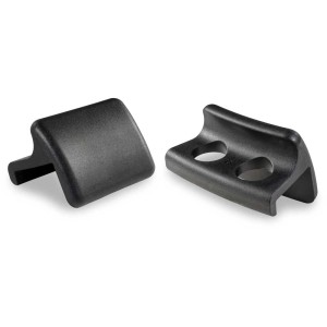 Exit Whirlpool appui-tête et porte-boissons ensemble premium, noir.