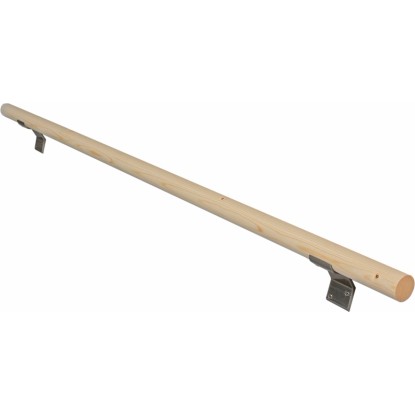 Main courante complète Épicéa Ø 40 mm / longueur 150 cm
