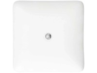 Deckenrosette mit Steg quadratisch Ø 8,6 cm / Höhe 1,3 cm