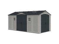 Duramax Kunststoff-Gerätehaus 4,8 x 2,5 m Grau