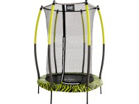 Exit Trampolin Tiggy Junior mit Sicherheitsnetz Schwarz-Grün Ø 140 cm