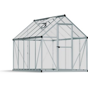Copertura per patio Palram Canopia Feria bianca 3x5.46 con pannelli del tetto in policarbonato.