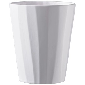 Pot pour orchidées Söndgen Umea, céramique blanche mate, Ø 13 cm, hauteur 15 cm. Idéal pour les orchidées.