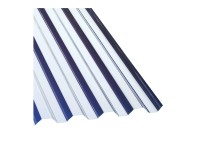 Acrylplatte Trapez 76/18 Transparent 200 x 104,5 cm / Stärke 1,5 mm