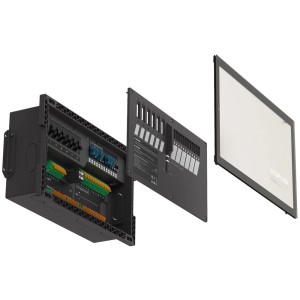 Boîtier de distribution AC/DC EcoFlow Power Kits pour une distribution électrique sécurisée vers plusieurs appareils.