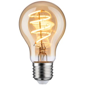 Paulmann LED Birne E27 Goldlicht, 4,8W Filament Leuchtmittel für stimmungsvolle Beleuchtung.