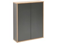 Fackelmann Hängeschrank Finn Anthrazit-Ast-Eiche 60 cm