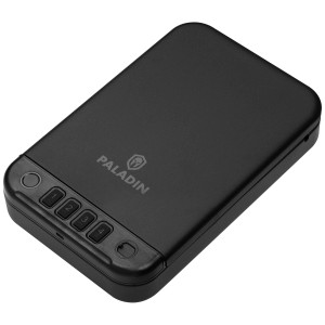 Coffre-fort digital noir Paladin MK2 Slim pour documents et objets de valeur.