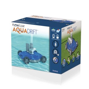 Confezione del pulitore per piscina Bestway Flowclear AquaDrift, un aspiratore automatico.