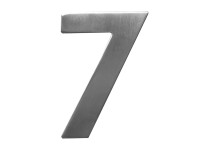 Alpertec Hausnummer Zahl 7 Edelstahl