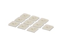 tesa 58035 - Clip fermacavo con strisce autoadesive e rimovibili, 5 clip