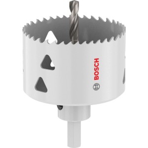 Tazza a corona Bosch Multi Material, Ø 68mm, con supporto, argento.
