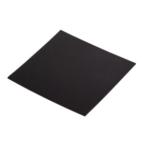 Tampone antiscivolo nero autoadesivo per mobili e protezione superfici.