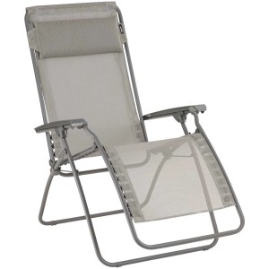 Lafuma Relaxsessel RSXA Clip Batyline® Terre, poltrona relax regolabile con poggiatesta.