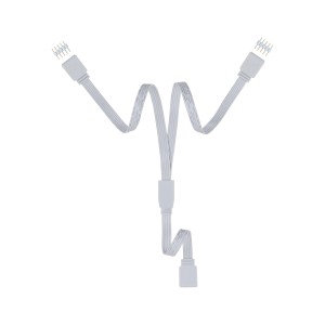 Paulmann MaxLED Y-Splitter, 30cm, bianco, per installazione strisce LED parallele.