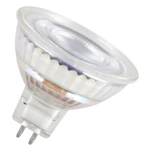 Osram GU5.3 LED Spot MR16, 6,1W, 2700K, 621lm, gros plan.