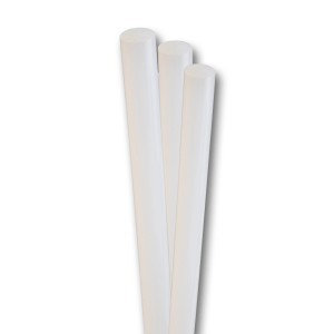 Steinel stick di colla, Ø 11mm, bianchi, per pistole per colla a caldo. Contenuto: 10 pezzi.