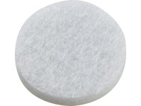 Filzgleiter rund selbstklebend Weiss Ø 22 mm / 48 Stk.