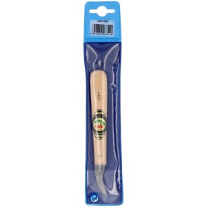 Kirschen Kerbschnitz-Messer No. 3351 in blister, coltello per intaglio del legno con manico in legno.