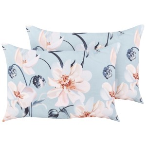 Beliani Cuscini giardino Apricale in poliestere multicolore 40 x 60 cm / set 2