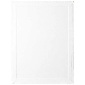 Cartone telato bianco, 18x24 cm, ideale per pittura a olio e acrilico.
