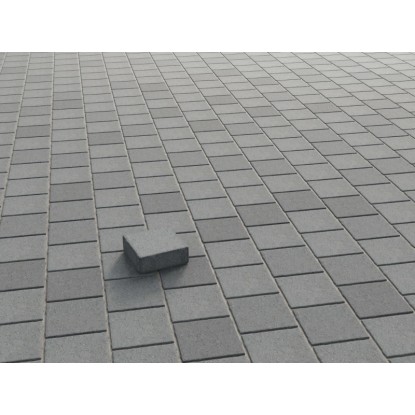 Pansement Béton Etrusco Anthracite-nuancé broyé (HxlxP) 5 x 14 x 14 cm