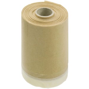 Rouleau de papier et de ruban de masquage LUX-Tools, 20 m, pour couvrir et protéger contre les éclaboussures de peinture.