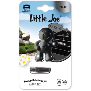 Little Joe Go for it Musk désodorisant auto, parfum musc.