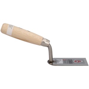 Spatule à plâtre Schwan, largeur de lame 60 mm, avec manche en bois. Pour appliquer du mastic.
