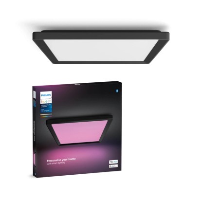 Philips Hue Panel Tento White & Color Ambiance Schwarz 39,5 x 39,5 cm