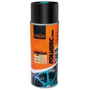 Foliatec spray film nero opaco per cerchi e altro.