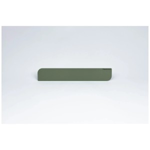 Support de gel douche MagSpike L, vert pastel, magnétique et se fixe sans perçage.