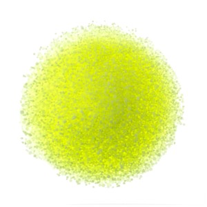 Gelber Glorex Kerzensand mit Docht, 70g, für stimmungsvolle Lichtdekorationen.