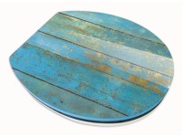 Sanitop-Wingenroth WC-Sitz Dekor Treibholz High-Gloss