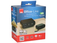 Desktop Charger 3x USB-C 1x USB-A Nero 65 W