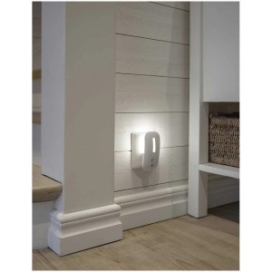 Luce notturna a LED Functional Star Trading, 0.9W, con sensore crepuscolare e di movimento.