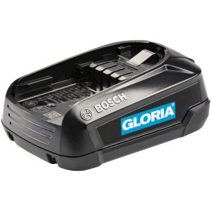 Batteria Bosch 18V 2.5 Ah per attrezzi da giardino Gloria, compatibile con sistema batteria Power4All.