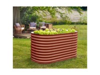 Vitavia Hochbeet Vita 858 oval Rot (HxBxT) 86 x 82,1 x 162,1 cm Vitavia Hochbeet Vita 858 oval Rot (HxBxT) 86 x 82,1 x 162,1 cm