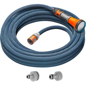 Gardena Liano Xtreme 10m set tubo da giardino con doccetta e connettori.